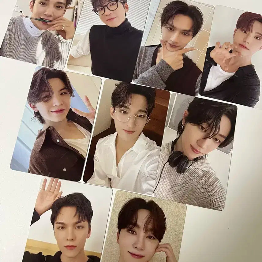 세븐틴 2024 시그 포카 (쿱스, 정한, 민규, 디노 제외)