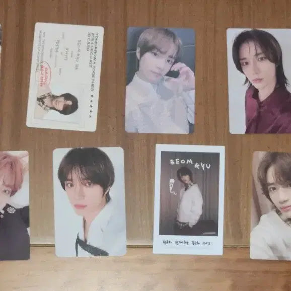 탈덕처분) 투모로우바이투게더 TXT 투바투 범규 최범규 포토카드 포카