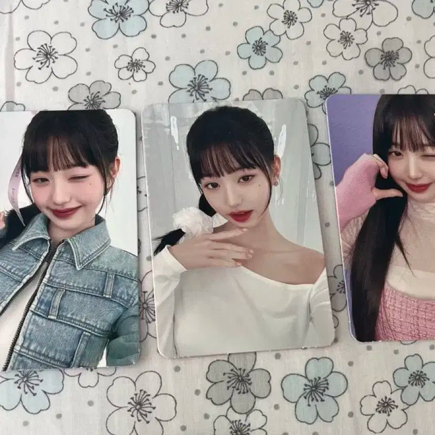 일괄)아이브 장원영 어뮤즈 포카 세트