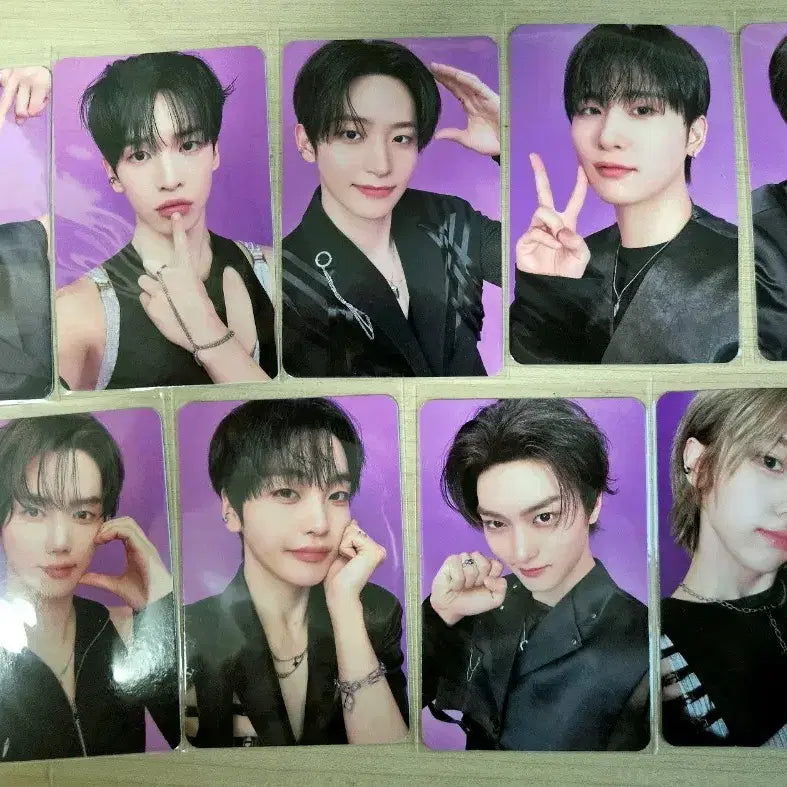 크래비티 콘서트 러비티존 포카 일괄 판매해요