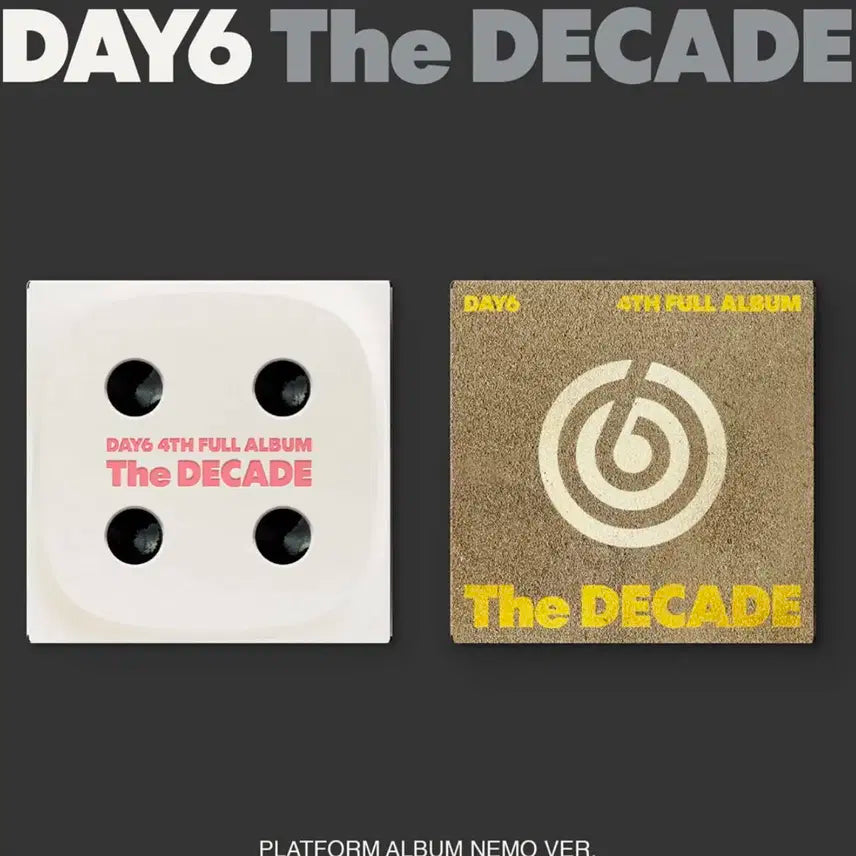 데이식스 THE DECADE 네모반 시티, 다이스 버젼 미개봉 팝니다
