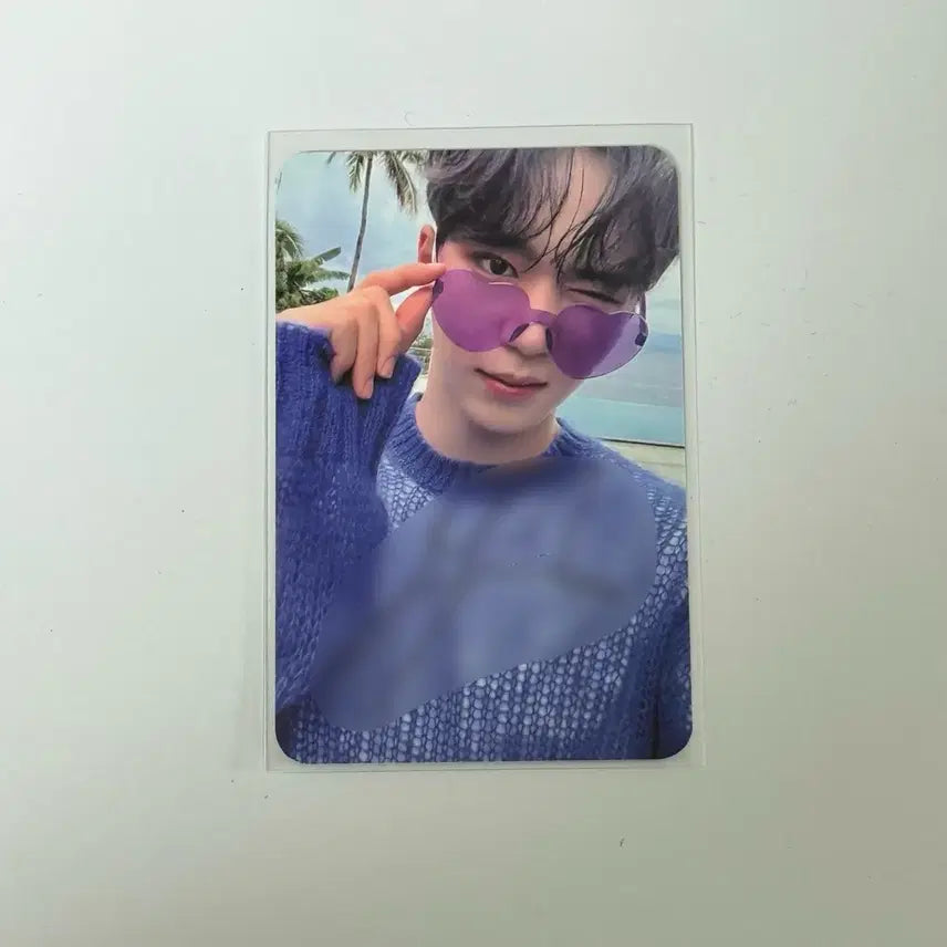 알디원 준서 친필 싸인 포카