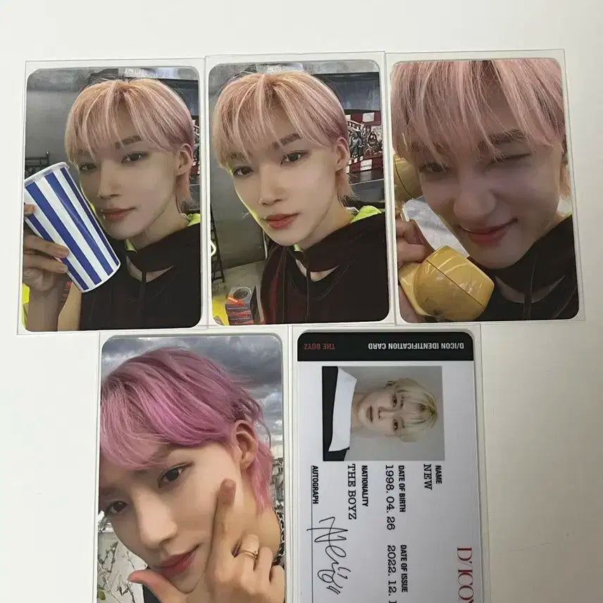 더보이즈 뉴 디아이콘 포카 양도