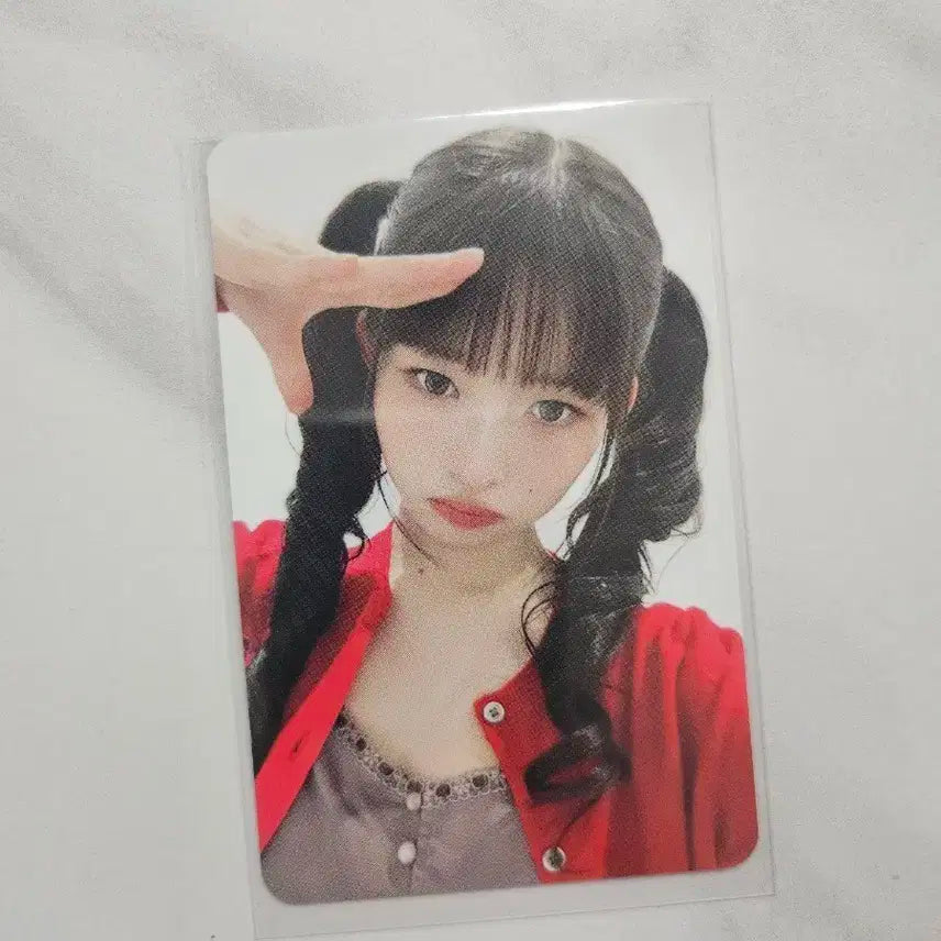 아이브 레이 미니브 허그가방 포토카드