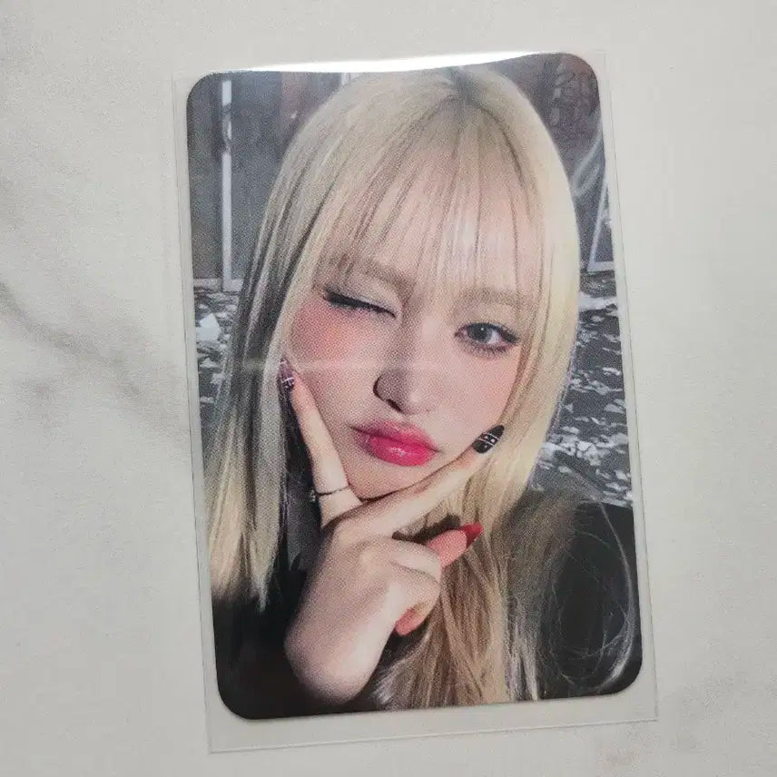 아이브 리즈 엠파시 사운드웨이브 사웨 포토카드