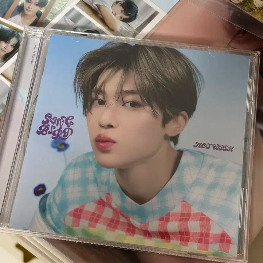 엔시티위시 송버드 일본반 시온 띠지o 포카x