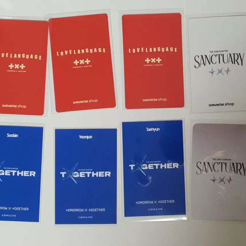 TXT 투바투 포카 일괄 연준 수빈