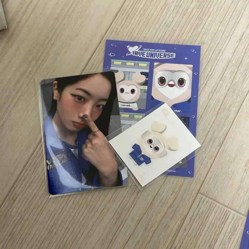 트와이스 10주년 팝업 특전 입장 코콕 포카 다현 set