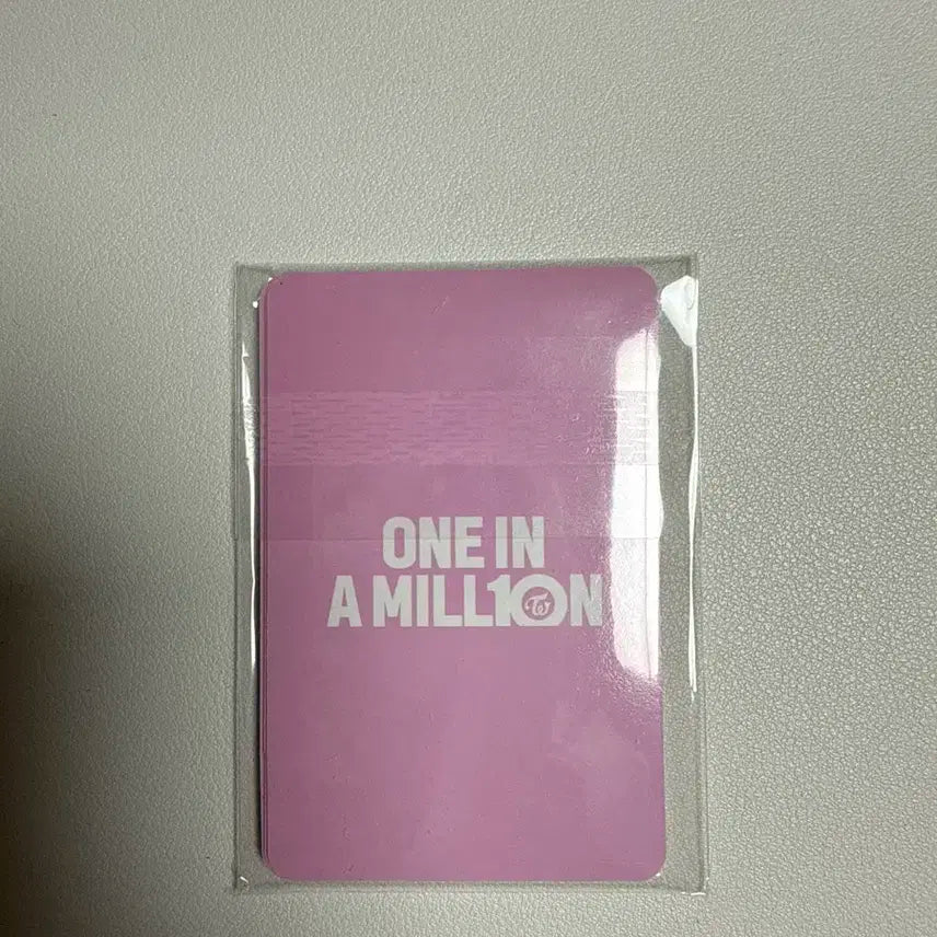 twice one in a million 포토카드 세트(미개봉)