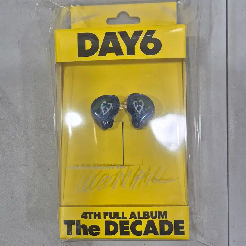 미개봉 일괄) 데이식스 디케이드 이어폰 인이어 원필