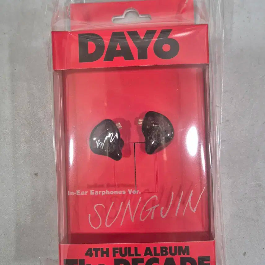 미개봉 일괄) 데이식스 디케이드 이어폰 인이어_성진