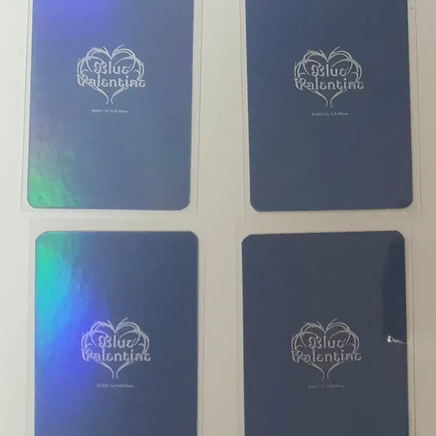 NMIXX 엔믹스 Blue Valentine 특전 포카 일괄