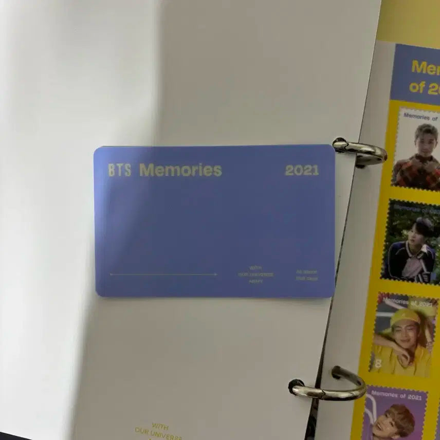 방탄소년단 BTS 2021 메모리즈 디지털코드 Memories