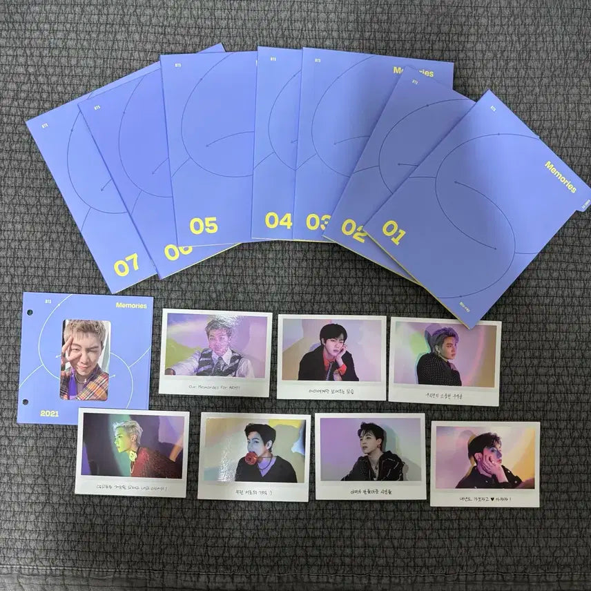 방탄소년단 BTS 2021 메모리즈 블루레이 Memories