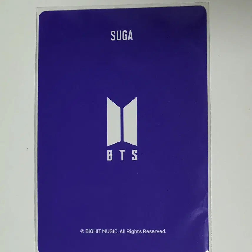 BTS 방탄소년단 슈가 머치박스 #15 포토카드 아미