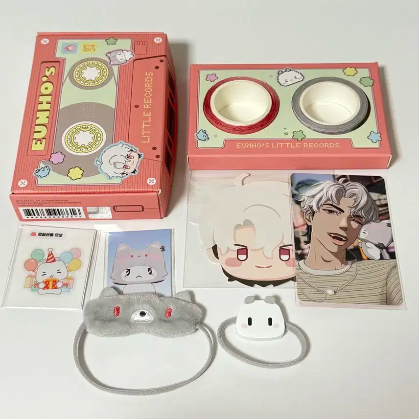 플레이브 2025 은호 생일키트 므메미무 액세사리 일괄 판매