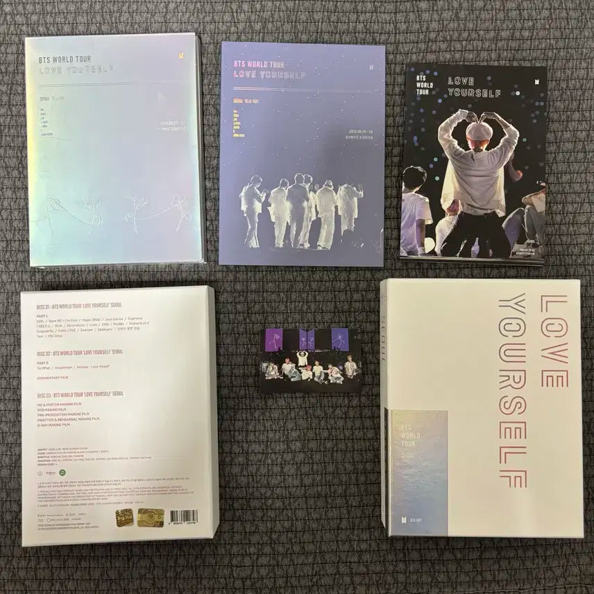 방탄소년단 BTS 럽셀콘 서울 블루레이 LOVE YOURSELF