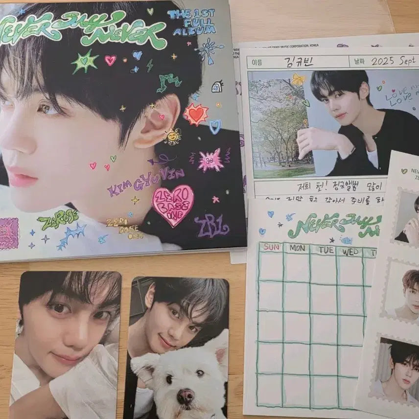 제로베이스원 김규빈 디지팩 포카 세트 양도