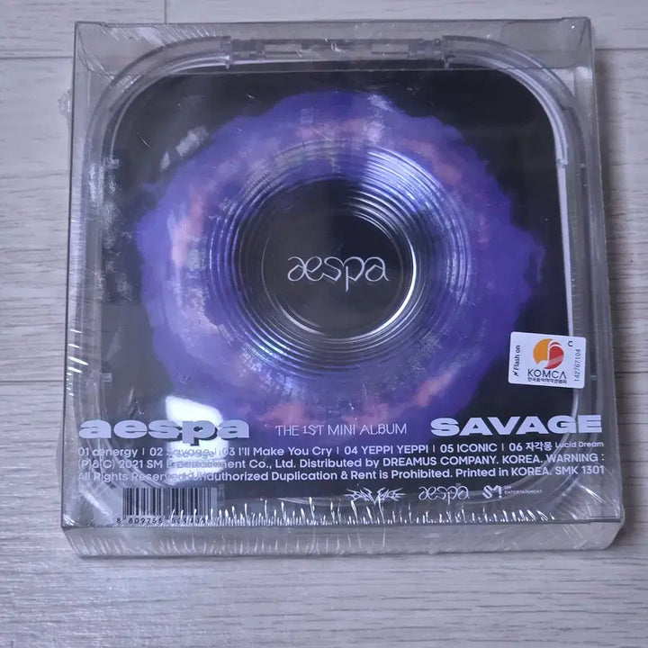 에스파 세비지(P.O.S Ver.) 미개봉 앨범 양도해요:)