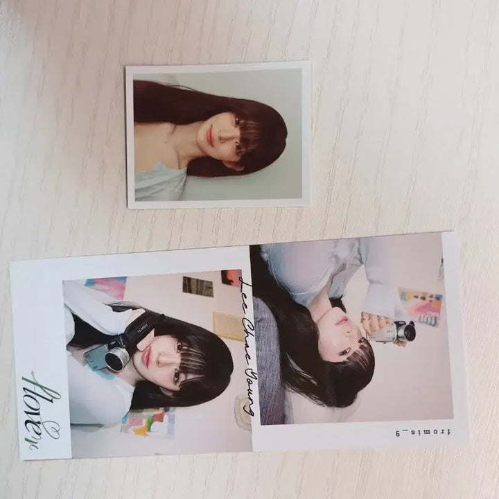 프나 이채영 첫콘특별한정포카+멤버십포카