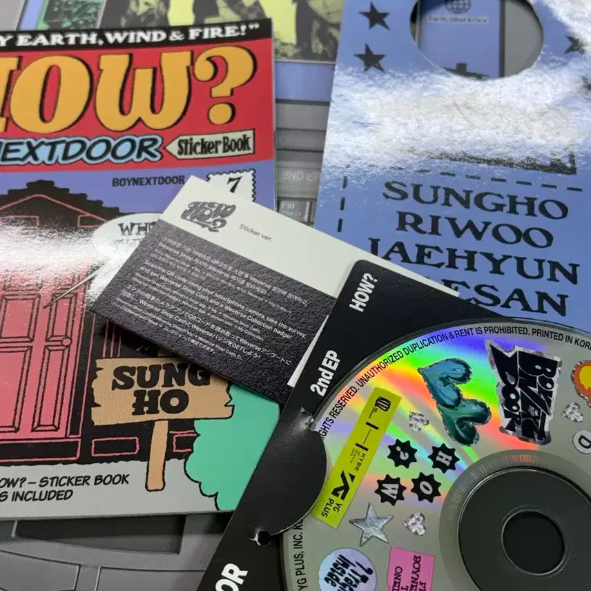 보넥도 개봉앨범 일괄 노장르 하우