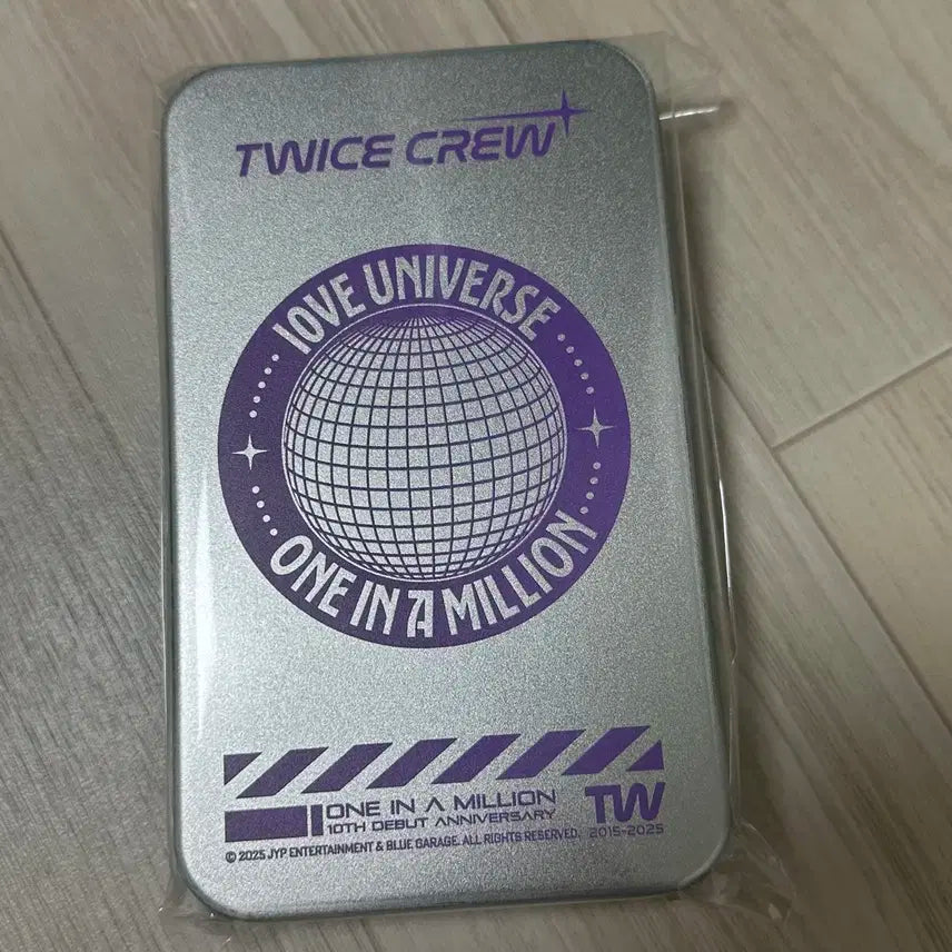TWICE10주년 팝업 텐케이스 포토 세트 사나 미개봉