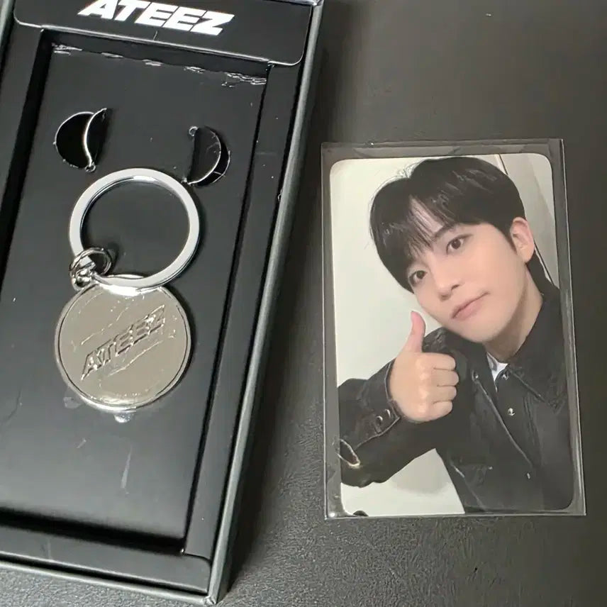 에이티즈 8room 팝업 럭드 키링 종호