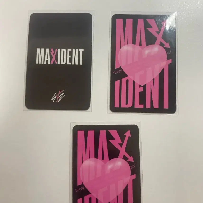 스트레이키즈 맥시던트 앨범 + 포토카드