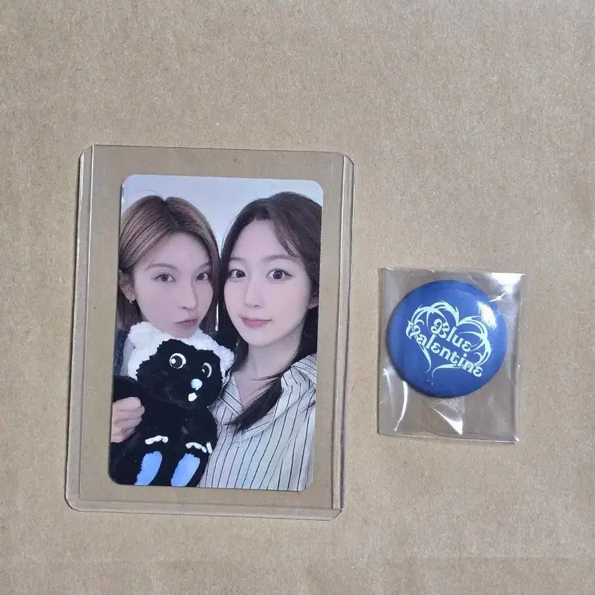 엔믹스 Blue Valentine 벤슨 배이해원포카 + 뱃지+컵