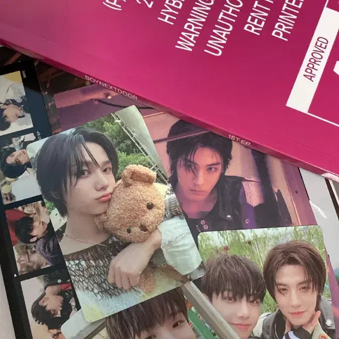 !포카포함, 풀셋! 보이넥스트도어 와이 데이즈드버전 개봉앨범