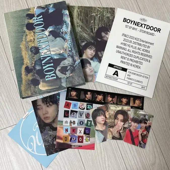!포카 포함, 풀셋! 보이넥스트도어 와이 무디버전 개봉앨범