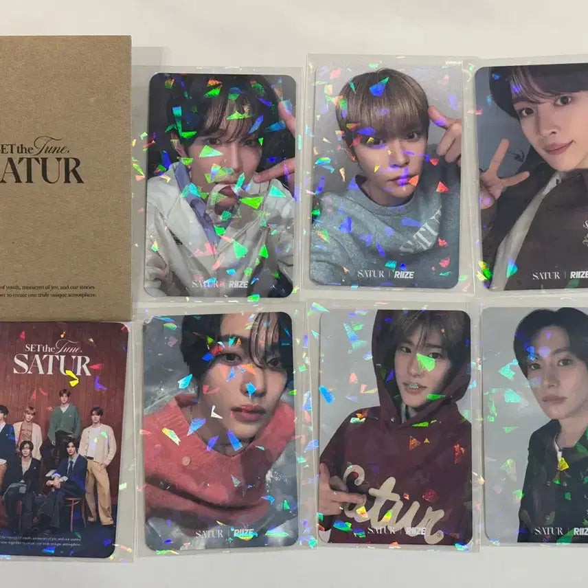 라이즈 새터 포토카드 세트 일괄