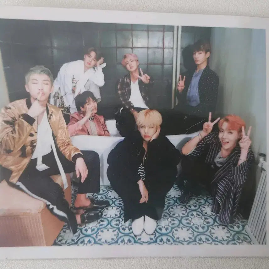 방탄 윙즈 포카 일괄