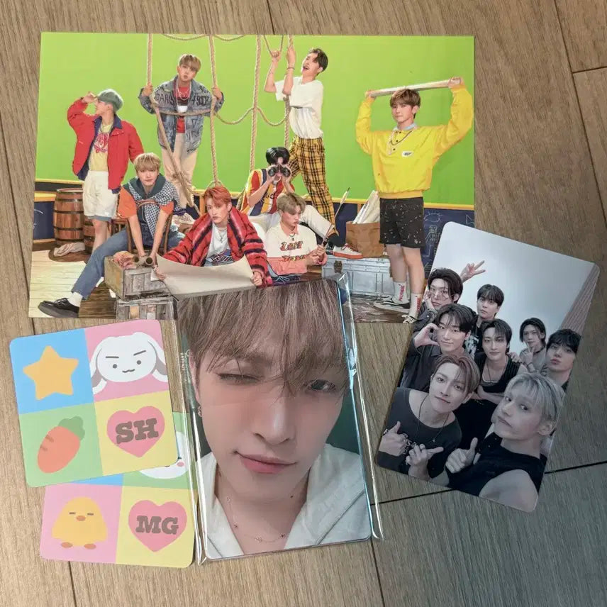 에이티즈 에잇룸 입장 포카 팝업 포카