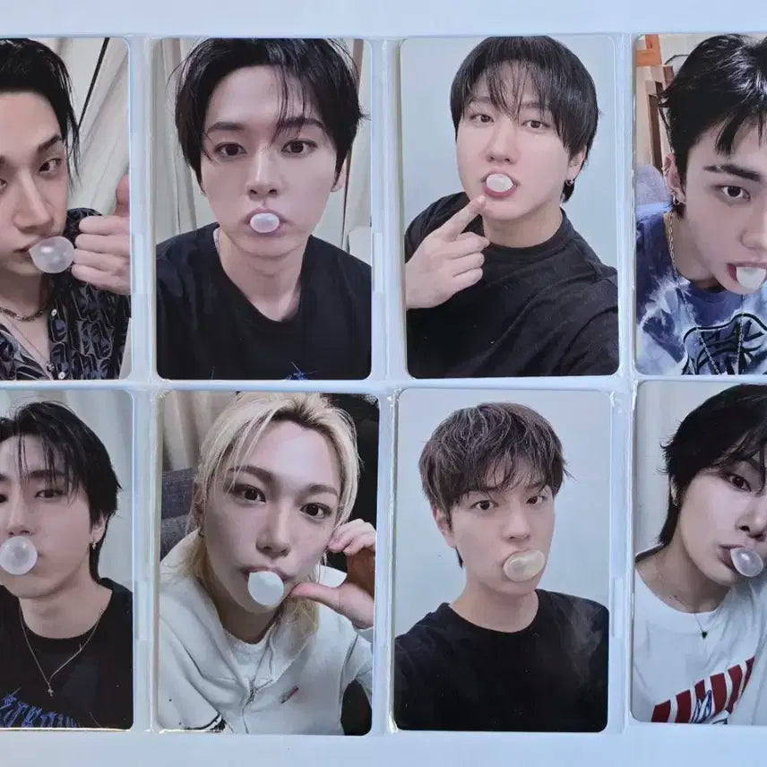 스트레이키즈 스키즈 카르마 팬즈샵 영통 미공포 특전 포카 ot8