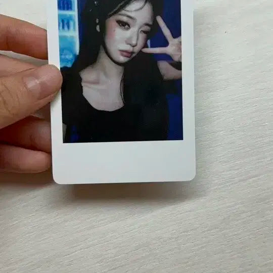 아이브 시크릿 원영 위드뮤 럭드 폴라로이드 포카