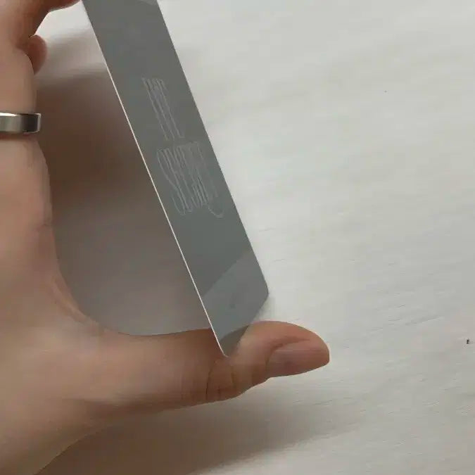 아이브 시크릿 원영 위드뮤 럭드 폴라로이드 포카