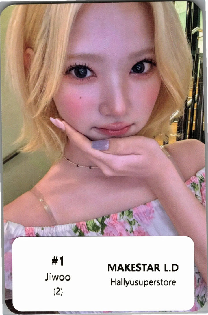 Hearts2Hearts "Lemon Tang" - Makestar Lucky Draw Event Photocard [26.08.18]