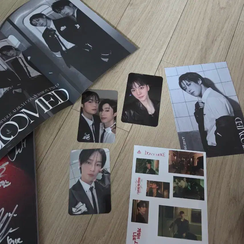 어센트 ASC2NT 친필사인 싸인 비매앨범 kpop 포카