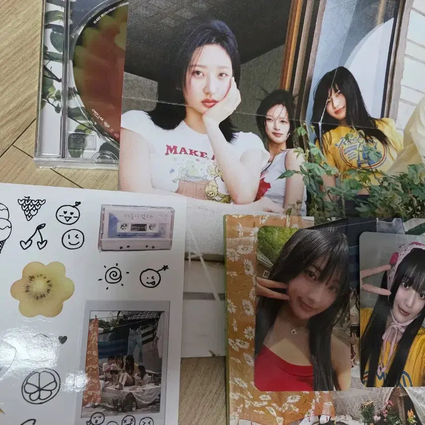 하이키 Hikey lovestruck 친필싸인 포카 비매앨범