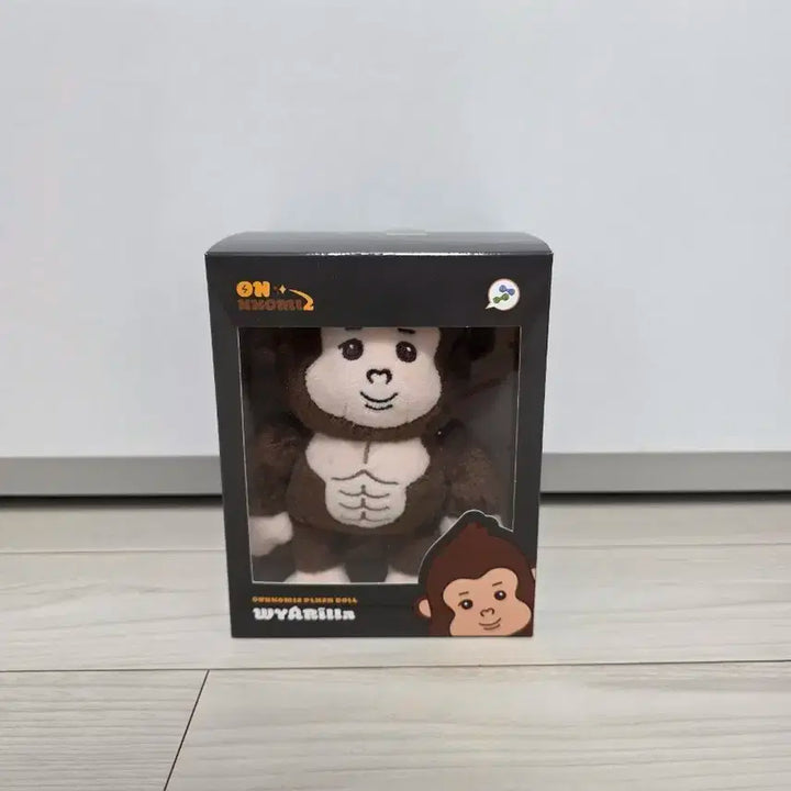 온앤온프 온꼬미즈 플러시 인형_와이엇(와릴라) 단순개봉 판매합니다.