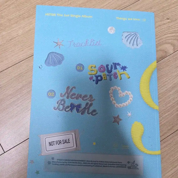 힛지스 HITGS 1집 친필싸인 포카 비매앨범 kpop