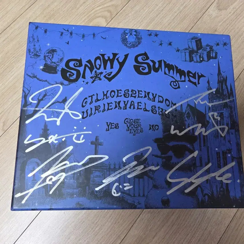 클로즈 유어 아이즈 Close Your Eyes 친필싸인 비매앨범 포카