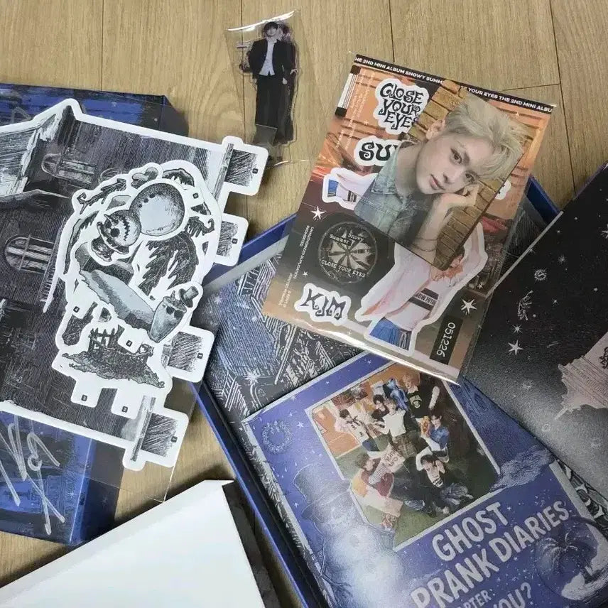 클로즈 유어 아이즈 Close Your Eyes 친필싸인 비매앨범 포카