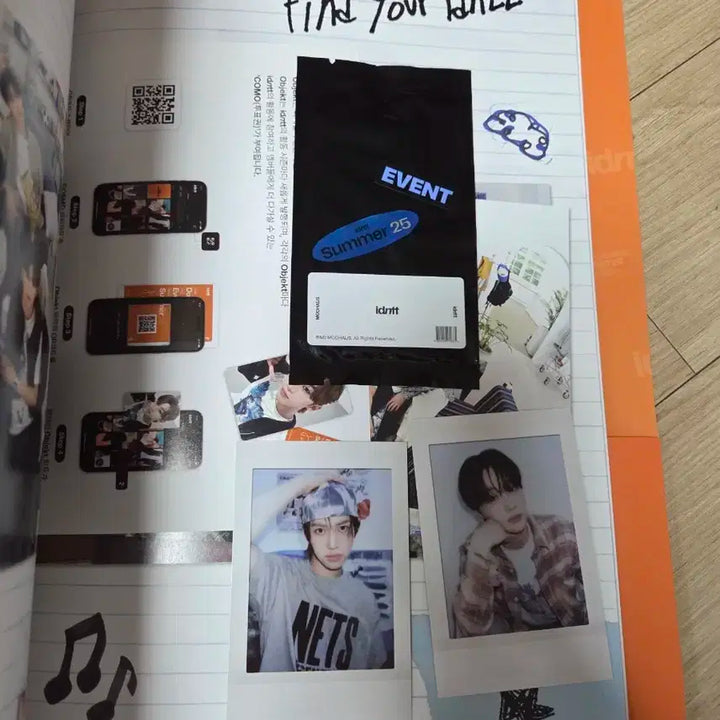 아이덴티티 idntt unevermet 친필싸인 비매앨범