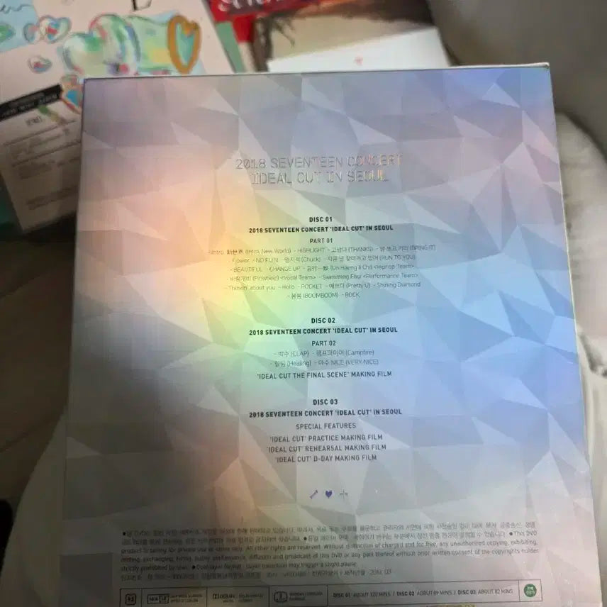 세븐틴 2018 IDEAL CUT DVD + 승관 포카
