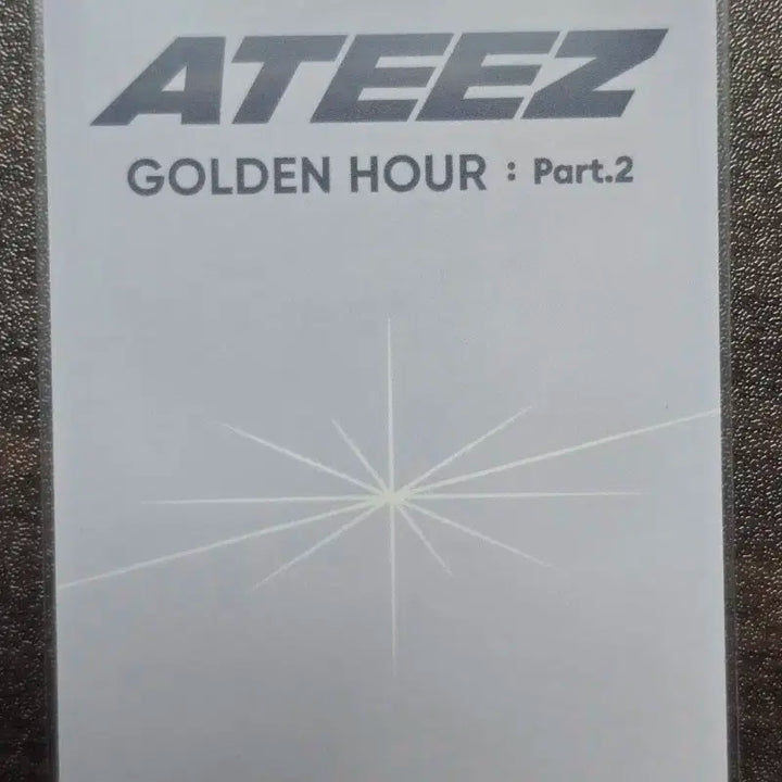 Ateez 여상 GOLDEN HOUR : Part2 Makestar 특전