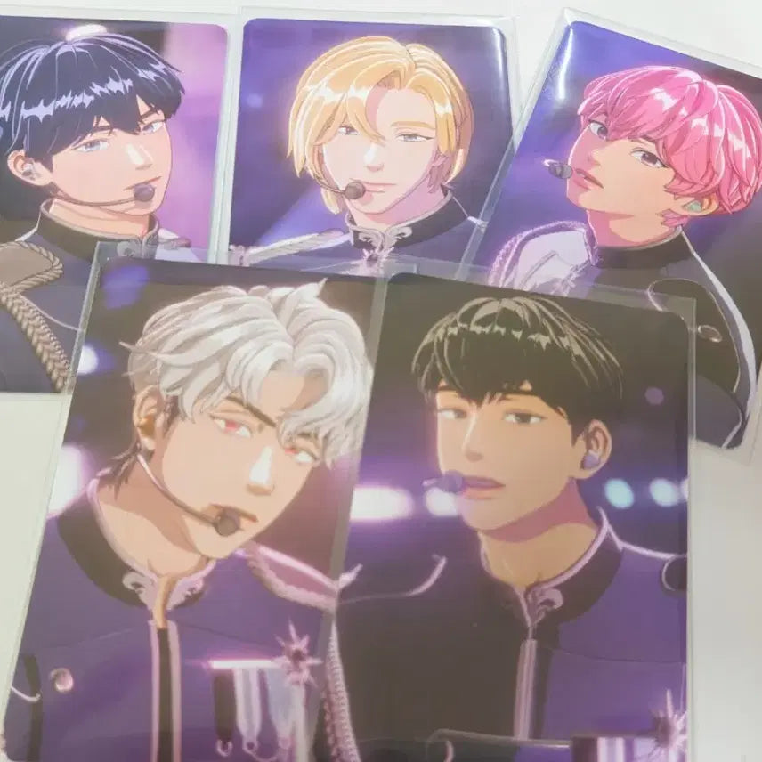 플레이브 팬콘 제복 포카 세트