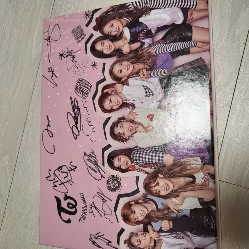 트와이스 TWICEcoaster Lane2 사인 앨범