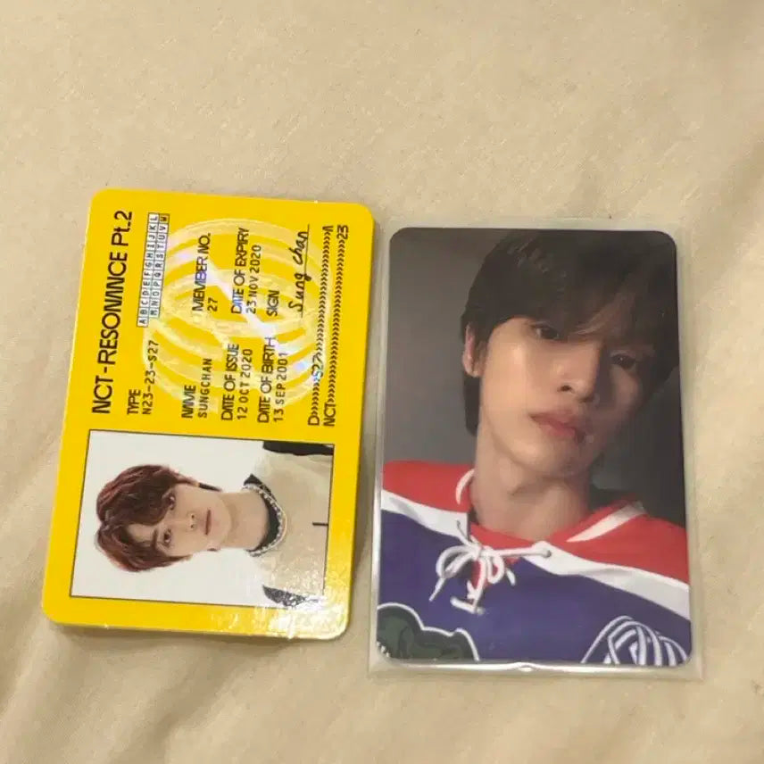 레조넌스 하키 성찬 포카 라이즈 성찬 nct 성찬